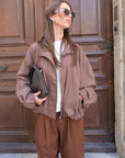 Veste CHARLOTTE - Marron