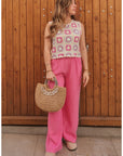 Pantalon LUNA - Fushia 🇮🇹