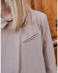 Blazer GLORIA - Taupe 🇮🇹