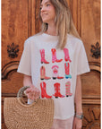 T-shirt SANTIAGS - Blanc