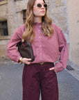 Chemise CÉCILE - Rose 🇮🇹