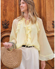 Blouse TALIA - Jaune