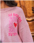 Pull LE SOLEIL - Rose 🇮🇹