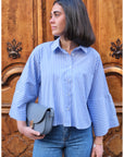 Chemise JULIETTE - Bleu 🇮🇹