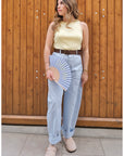 Pantalon LUCIE - Bleu 🇮🇹