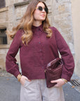 Blouse LYDIA - Bordeaux