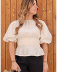 Top DALIA - Beige 🇮🇹