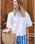 Blouse OLGA - Blanc 🇮🇹