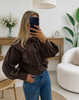 Chemise LOUCIANA - Marron