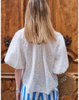 Blouse OLGA - Blanc 🇮🇹