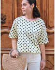 T-shirt POLINA - Jaune 🇮🇹