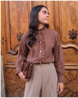 Chemise IRIS - Marron