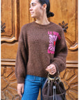 Pull LE SOLEIL - Choco 🇮🇹
