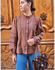 Chemise IZIA - Marron