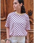 T-shirt POLINA - Rose 🇮🇹
