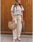 Pantalon LUCIE - Crème 🇮🇹