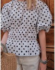 Blouse JULIETTA - Blanc 🇮🇹