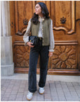 Gilet ALEXIA - Kaki 🇮🇹