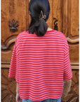 T-shirt JADE - Rouge 🇮🇹