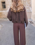 Pantalon LINA - Chocolat