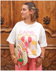 T-shirt CAPRI - Blanc 🇮🇹