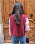 Gilet ALEXIA - Bordeaux 🇮🇹