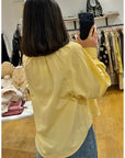 Chemise TIA - Jaune