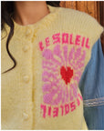 Gilet LE SOLEIL - Jaune 🇮🇹