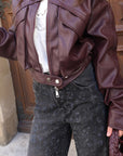 Veste CLARA - Bordeaux