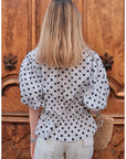 Blouse JULIETTA - Blanc 🇮🇹