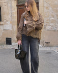 Blouse NAÏA - Kaki