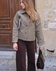 Trench MATHILDE - Kaki