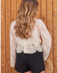 Top PERLA - Blanc