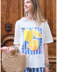 T-shirt CITRUS - Blanc 🇮🇹