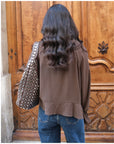 Blouse AUDREY - Marron
