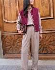 Pantalon LINE - Taupe