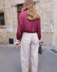 Pantalon LUCIE - Cachemire 🇮🇹