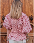 Blouse JULIETTA - Rose 🇮🇹