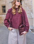 Blouse LYDIA - Bordeaux