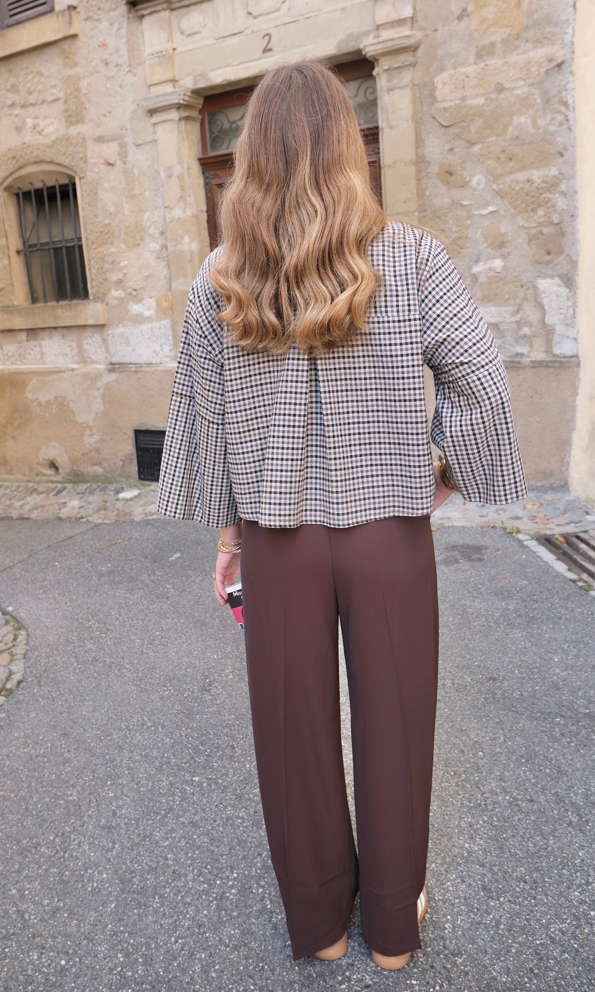 Chemise JULIETTE - Carreaux 🇮🇹