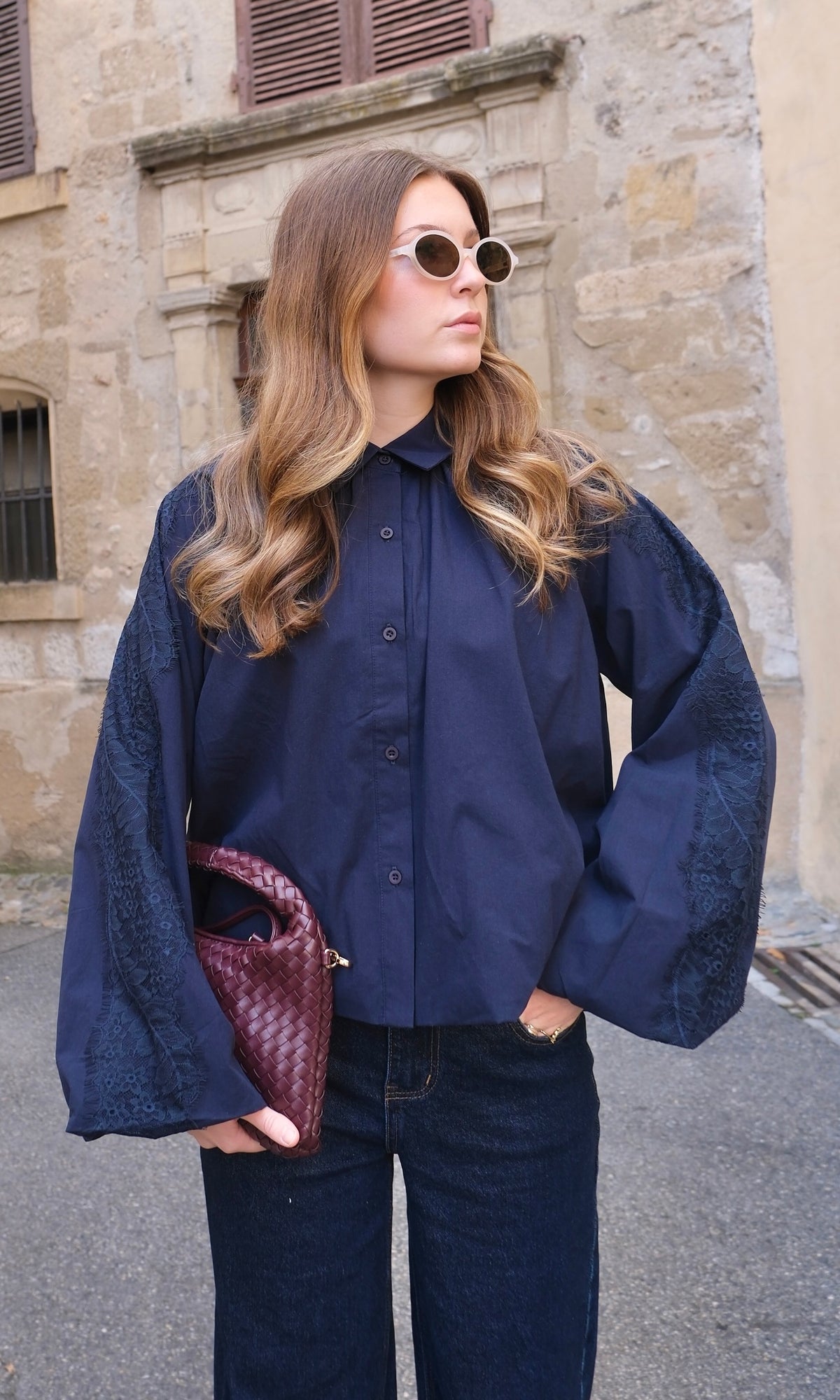 Chemise ZOE - Marine