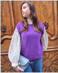 Pull CAROLE - Violet 🇮🇹