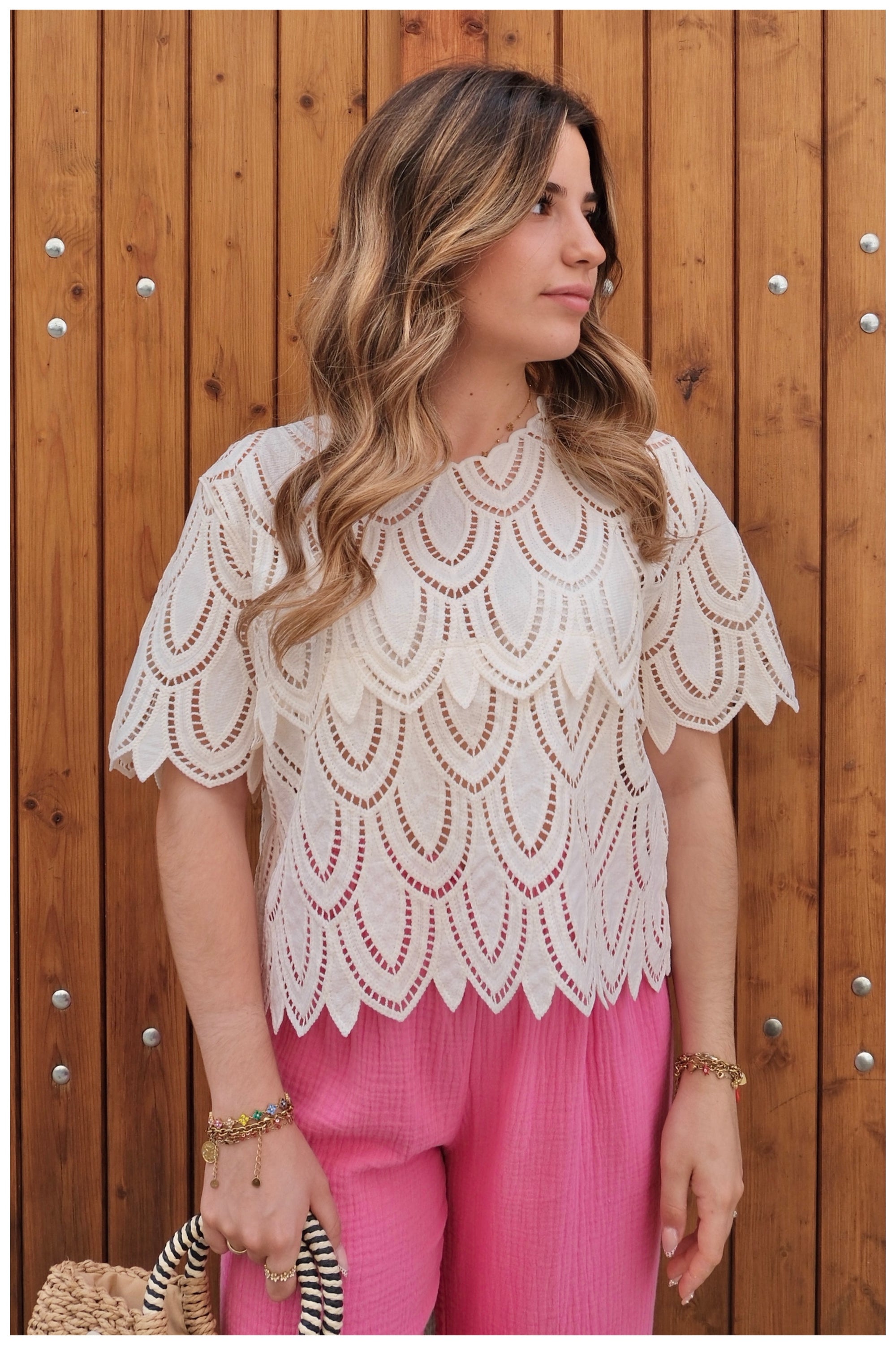 Top MIRMA - Beige