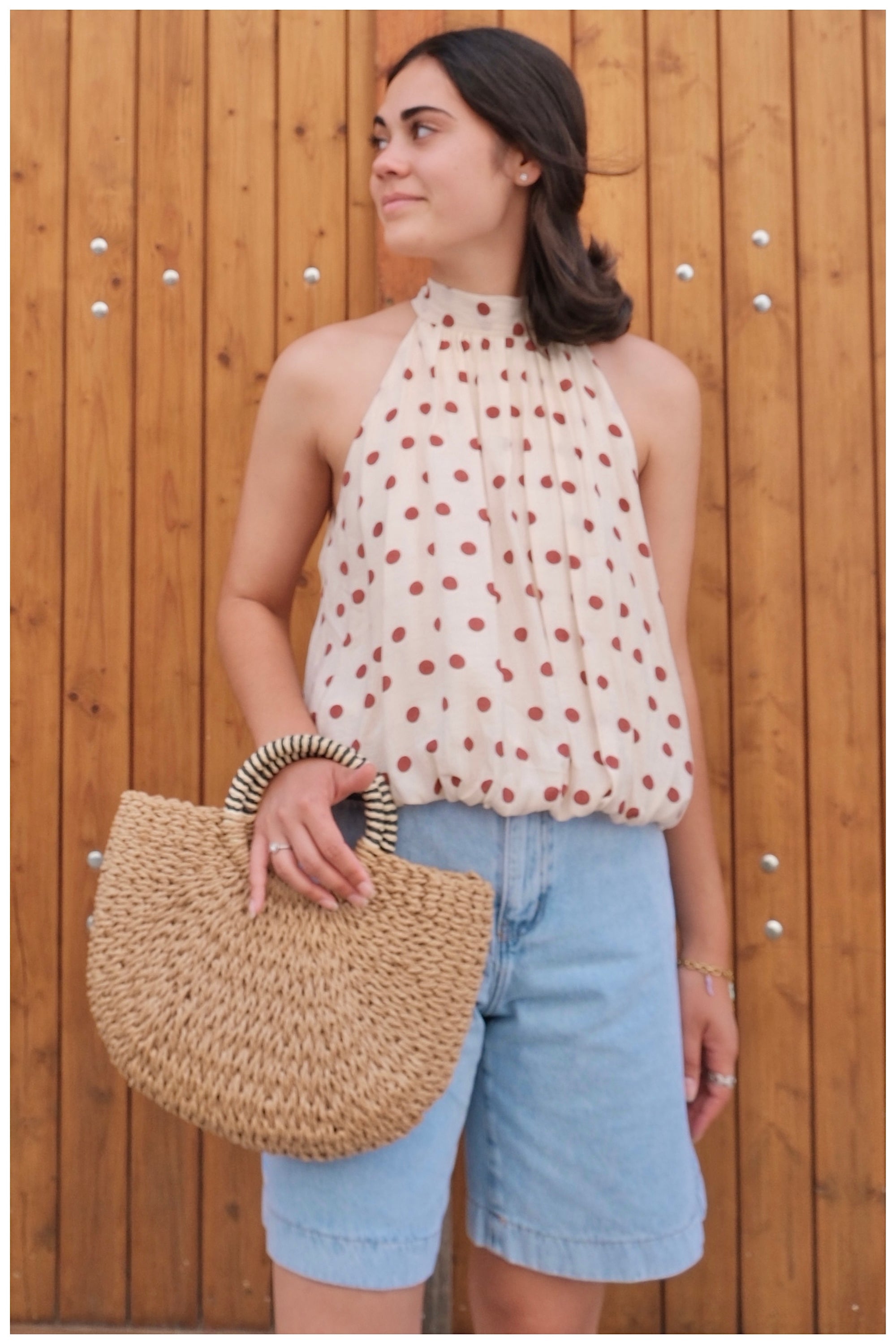 Top ROSALIA - Terracotta