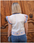 Top LOUISON - Blanc