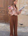 Pantalon LINA - Camel