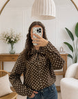 Chemise LOUNA - Marron