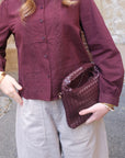 Blouse LYDIA - Bordeaux