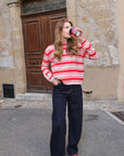 Pull SAVANNAH - Rouge