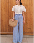 Pantalon AMAYA - Bleu 🇮🇹